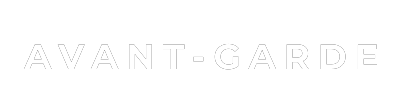 Avant Garde - Logo transparent blanc