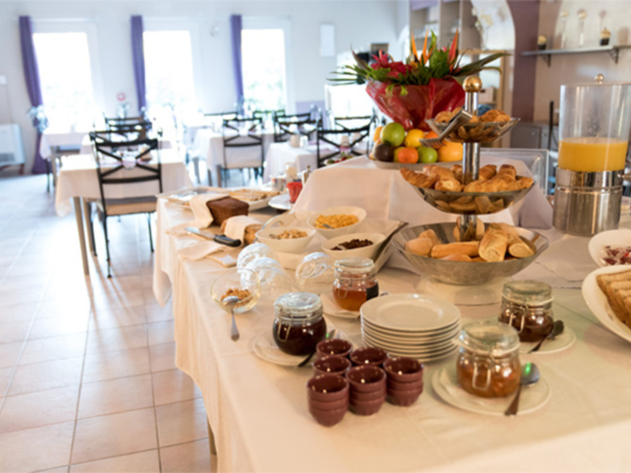 Hostellerie de l'Abbaye - petit déjeuner séminaire