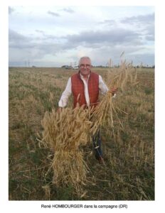 René HOMBOURGER dans la campagne (DR)